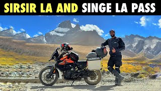 LEH to PADUM via LINGSHED  the DEADLIEST Ride Part1  SIRSIR LA amp SINGE LA PASS done  Day8 [upl. by Hanzelin]