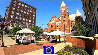 Historic Downtown Morgantown WV Walk with Appalachian Music [upl. by Fink]