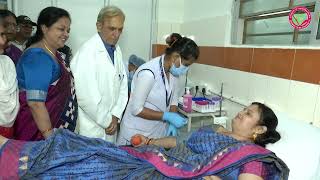 Blood Donation Camp organized in IMS and SUM hospital [upl. by Ecilegna]