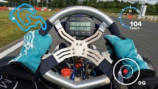 Onboard Rotax Max Circuit Ostricourt POV [upl. by Colley]