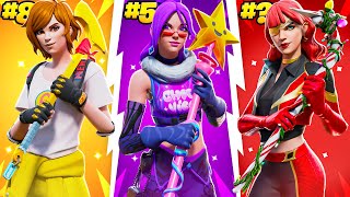 50 Most TRYHARD Skin Combos In Fortnite Chapter 5 [upl. by Aiekahs]