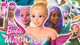 Barbie A Touch Of Magic  SEASON 2 TRAILER  Barbie Netflix Series [upl. by Atnes]