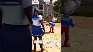 ULTRAMAN Ultraman Tiểu Zero trách nhầm Husky funny shorts ultraman [upl. by Ynwat751]