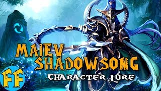 Maiev Shadowsong  Heroes of the Storm Lore  Warcraft Lore [upl. by Catlee]