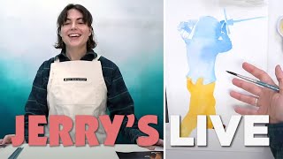 Jerrys LIVE Episode JL301 Figure Painting [upl. by Lynnworth]