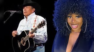 FIRST TIME REACTING TO  GEORGE STRAIT quotYOU LOOK SO GOOD IN LOVEquot REACTION [upl. by Grieve]