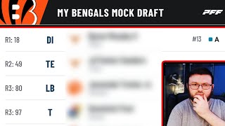 BENGALS FAN PREDICTS WHO THE CINCINNATI BENGALS WILL DRAFT IN 2024 ITS MOCK DRAFT MONDAY EP17 [upl. by Nnylrefinnej86]