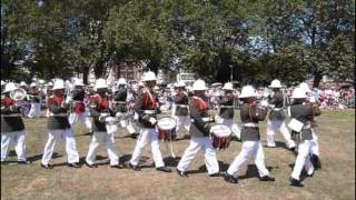 BASEL TATTOO 2013 parade freiburg Royal Corps of Musicians Tonga 2 [upl. by Arbba]