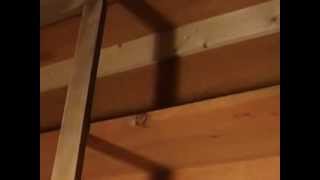 How to Install Kitchen Wall Cabinets  Garage Makeover [upl. by Adnohsirk]