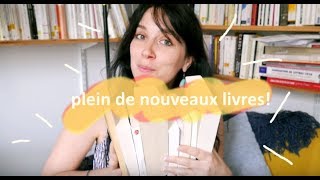 Mes récents achats livresques  francophonie livres souvenirs et plus [upl. by Olonam]