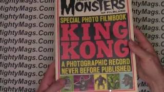 Famous Monsters of Filmland 25 Warren Pub 1963 King Kong Special [upl. by Akfir]