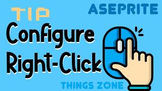 Aseprite TutorialTip Configure right click Tip Configurar clicderechoPixel Art [upl. by Ennail]