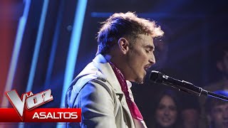 Ginés canta quotAlgo contigoquot  Asaltos  La Voz Antena 3 2024 [upl. by Eicyaj]