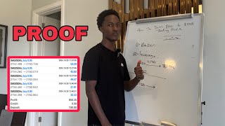 How to Easily Turn 100 to 1000 Trading forex  step by step [upl. by Boothe904]