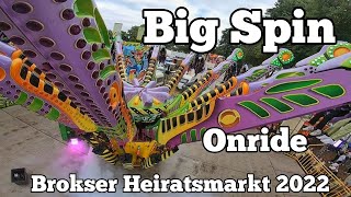 Big Spin  Welte  Onride  Brokser Heiratsmarkt BruchhausenVilsen 2022 [upl. by Aleit]