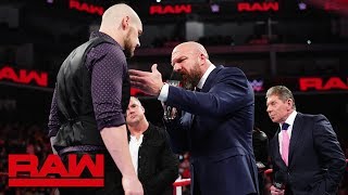 The McMahon family gives Baron Corbin a chance at redemption Raw Dec 17 2018 [upl. by Iadahs21]