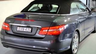 2011 MercedesBenz E500 207 Avantgarde Tenorite Grey 7 Speed Automatic GTronic Cabriolet [upl. by Minica726]