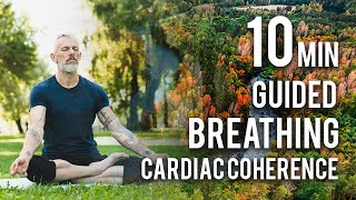 10 minutes of breathing in cardiac coherence 43 cycles coherence breathing sleepmusic [upl. by Alexandro952]