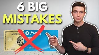 6 Credit Card MISTAKES To Avoid As A Beginner [upl. by Silenay]