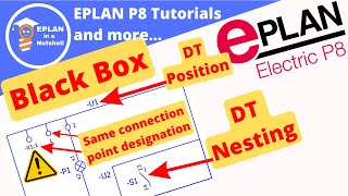 EPLAN Black box Settings Connection point designation DT Nesting [upl. by Adniram]