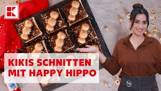 NobakeRezept Schnitten mit KINDER Happy Hippo  Kaufland [upl. by Vere]