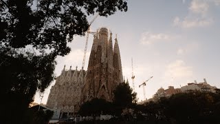 Cinematic Video Sagrada Familia  SONY A6600  SIGMA 30MM f14 CINE  iPhone 15 PRO MAX ProRes [upl. by Acire]