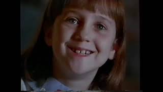 quotMatildaquot 1996 movie trailer captured from VHS Tape quotJumanjiquot 1995 [upl. by Gomer]