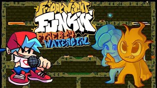 FNF VS Fireboy Watergirl FULL WEEK  FNF MODS HARD [upl. by Ennovehs]