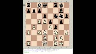 Cadie 18 vs Stockfish 17  Anderssen Barnes Defense chess [upl. by Anissa413]