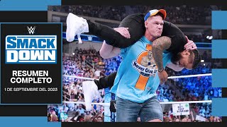 WWE SmackDown 1 Septiembre 2023  Resumen Completo [upl. by Siffre]