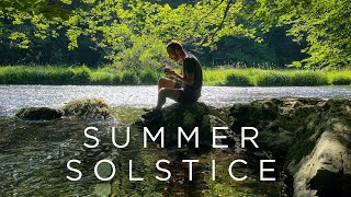 Summer Solstice  hiking 107km alone in the Ardennes [upl. by Revlys]