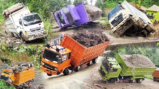 KOMPILASI Truk Hino 500 Truk Engkel Fuso 220Ps Truk Trinton Hino 500 OFROAD Laka Lintas Rc Handmade [upl. by Rodnas]