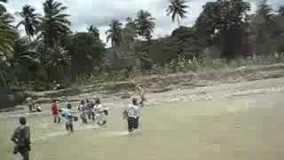 Crossing the River in Jacmel Haiti [upl. by Anahoj328]