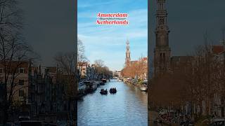 prinsengracht amsterdam canal dutch holland netherlands อัมสเตอร์ดัม ฮอลแลนด์ เนเธอร์แลนด์ [upl. by Oreves316]