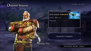 Warriors Orochi 3 Ultimate  Huang Gai Mystic Weapon Guide [upl. by Enirahtak174]