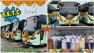 NEW SETC Bus Inaugural 😍🔥🥳  Exclusive  FDFT Travel 🥳🥳  TNSTC ENTHUSIASTS🩵 [upl. by Zapot]