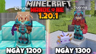 Mình Sinh Tồn 1300 Ngày Trong Minecraft 120 Siêu Khó [upl. by Ahsiekat]