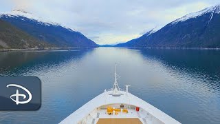 Time Lapse  Disney Cruise Line Returns To Alaska [upl. by Chane]