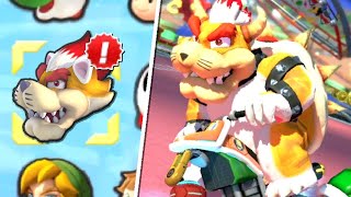 Play as Meowser from Super Mario 3D World  Bowsers Fury in Mario Kart 8 Deluxe [upl. by Pinckney]