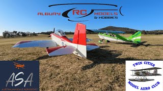 Australian Scale Aerosport Comp at Twin Cities Model Aero Club [upl. by Quillon]