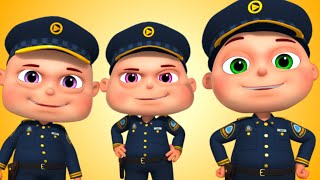 Zool Babies As Police Episode  Cartoon Animation For Children [upl. by Ayanat136]