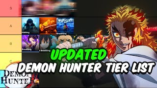 DEMON HUNTER  TIER LIST BREATHING [upl. by Nohcim]