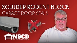 Xcluder Rodent Block Garage Door Seals [upl. by Coopersmith]