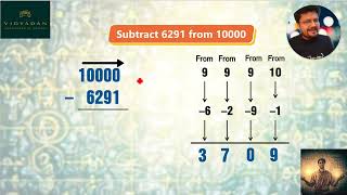 Subtraction using all from 9 last from 10 Part1 [upl. by Ylebmik]