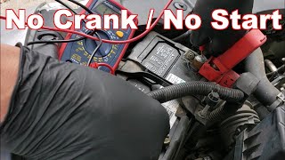 Engine Wont Start No Crank Diagnosis Honda Civic Troubleshoot Starting System [upl. by Caryl]