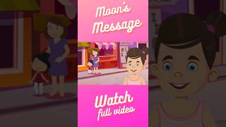 Listen to Moons message  Moon helps new student in the ballet class  empathy story for kids [upl. by Bridie406]