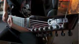 Bare Knuckle Pickups  Nailbomb  Axe FX2 Djent  Guerilla MSR7 Guitar [upl. by Yeltihw]