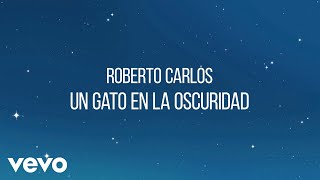 Roberto Carlos  Un Gato en la Oscuridad Lyric Video [upl. by Velleman]