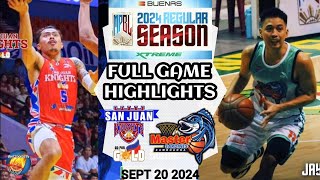 MPBL HIGHLIGHTS  SAN JUAN vs ZAMBOANGA CITY  SEPTEMBER 20 2024 mpbl [upl. by Kendyl779]