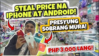 PRESYO NG 2ND HAND IPHONE AT ANDROID ANG MURA NALANG PALA DITO [upl. by Schnorr]